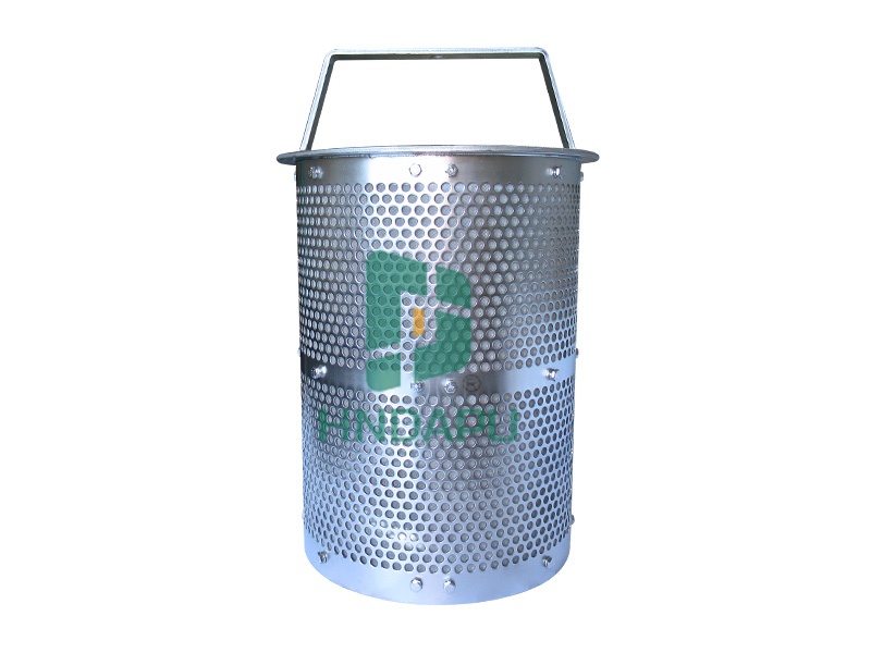 270*505不锈钢平口提篮滤芯